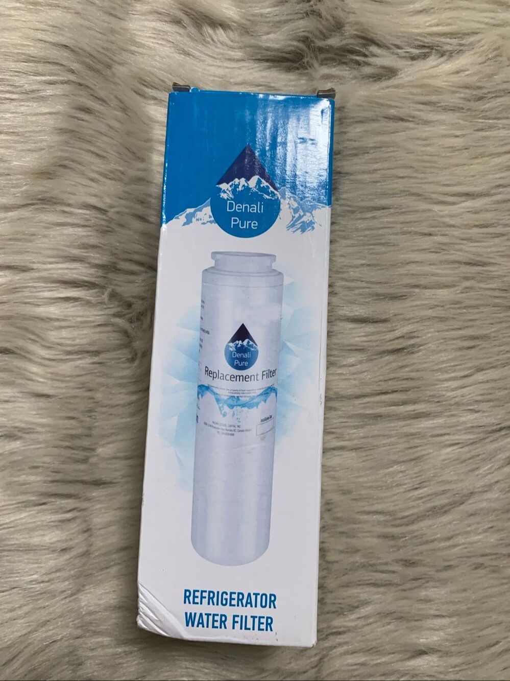 New in box Sealed Denali Pure Refrigerator Replacement Water Filter WF-UKF8001-S